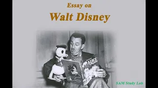 Walt Disney | Short paragraph on Walt Disney in English