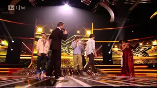 The X Factor 2010- Final Results- One Direction leaves The X Factor HD