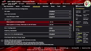 Asus Z390-F Full Bios Menu Preview 2019.03.08d.