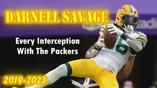 Every Darnell Savage INT With The Packers