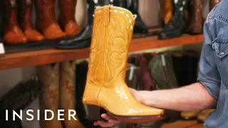 How $3,000 Custom Cowboy Boots Are Made | Master Craft | Insider Art