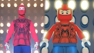 LEGO Spider Man vs Bone Saw | Cage Fight Scene | Spider Man 2002 Movie CLIP HD