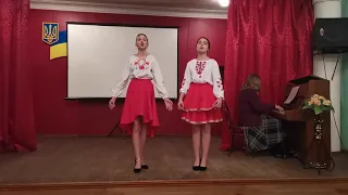 Вокальний дует: Слєпченко Дар'я і Шпигунова Валерія  - "Вітальна" (сл. і муз. С. Федишин)