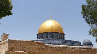 آذان وخطبة وصلاة الجمعة من المسجد الأقصى Adhan, sermon and Friday prayer from Al-Aqsa Mosque