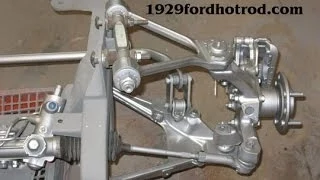 Model A Ford Hot Rod Chassis / Frame Plans Using C4 Corvette Suspension