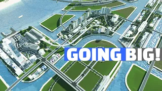 Thoroughly Planning Our Downtown in Cities Skylines | Canalville