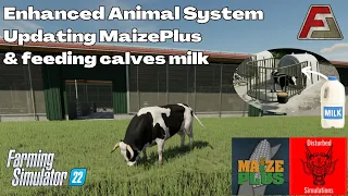 MaizePlus & Enhanced Animal System | Farming simulator 22