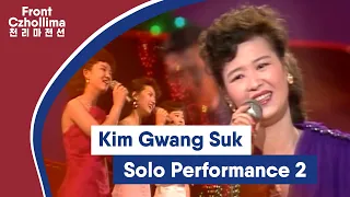 인민배우 김광숙 독창회 곡목중에서 2 / Kim Kwang Suk's Performance 2