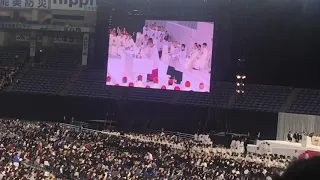 Japanese and Filipino Choir singing Filipino offertory song(unang alay)during the Pope visit toJapan