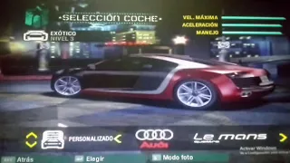 Pruebo el Audi Le Mans Quattro De Serie en Need For Speed Carbono