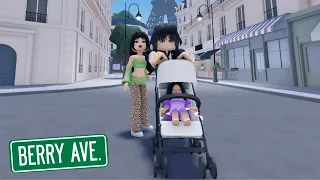 LLEGA MI ESPOSO A PARIS *POR FIN ESTAMOS JUNTOS* RUTINA Y DESAYUNO EN FAMILIA ROBLOX BERRY AVENUE