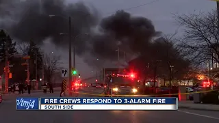 MFD responds to 3-alarm apartment fire on city's south side