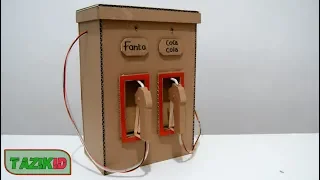 CARDBOARD BOX HACKS - MAKE A DRINKS POM WITH A GAS STATION STYLE