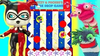 Harley Quinn Plays Fizzy and Phoebe's Disk Drop Game