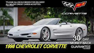 1998 Chevrolet Corvette "Silver Bullet" | Review Series | [4k] Let's Test it out!