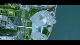 [4K] Tokyo Real Google Earth 真俯瞰で見る東京空撮