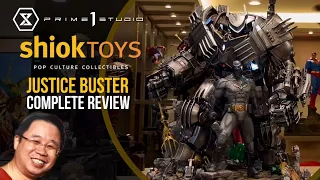 Justice Buster Statue Design by Josh Nizzi (DC Comics) REVIEW by Kelvin (ShiokToys)