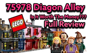 LEGO 75978 Harry Potter Diagon Alley - Is It Worth The Price Tag?  Full Review