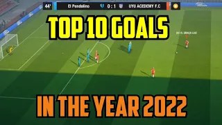 Top 10 Goals In 2022 | Top Eleven Gameplay