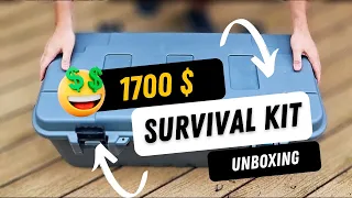 1700 $ survival kits - unboxing