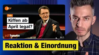 Lauterbach zu Cannabis bei Lanz | Reaktion + Einordnung