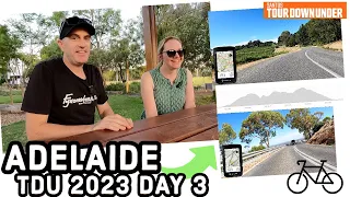Adelaide TdU 2023 Day 3: Hills // Heat // Epic Descents! ☀️🚲🇦🇺