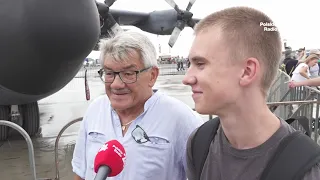 "Na pokazy przyjechaliśmy z synem z Irlandii, bo warto"| Air Show Radom 2023