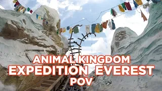 Expedition Everest at Disney's Animal Kingdom - 4K Front Row POV