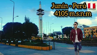 Junín - Perú 🇵🇪 una ciudad a 4105 m.s.n.m.