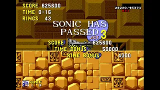[TAS] Super Sonic and Hyper Sonic in Sonic 1 in 12:36::18s