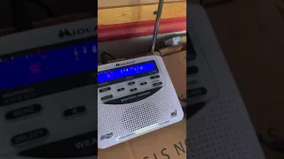 Weather Radio Required weekly test 11/10/21