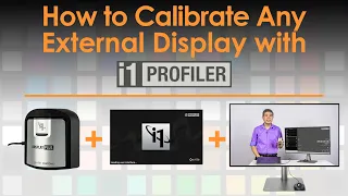 How to Calibrate any External Display with X-Rite i1Profiler! (BenQ PD3220U Calibration Demo)