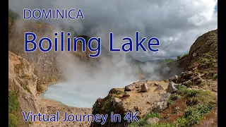 Boiling Lake & Valley of Desolation, 2020. Adventure Hike From My Dominica Bucket List