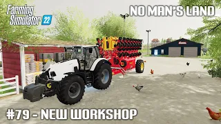 Building Workshop, Planting Sunflower, Oat - #79 No Man's Land - Farming Simulator 22