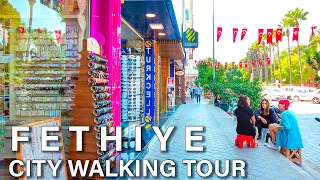 Fethiye City Walking Tour Turkey 4k