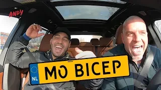 Mo Bicep part 1 - Bij Andy in de auto! (English subtitles)