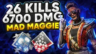 ЗР-244! 26 KILLS & 6700 DMG ON MAD MAGGIE! Безумная Мэгги гайд реликвия апекс легенд apex legends