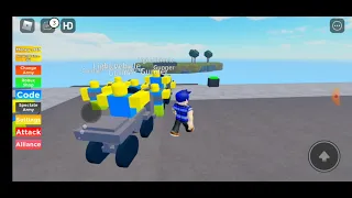 Roblox: o meu exército de soldados noobs prontos para guerra