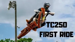 2019 TC250 First Ride