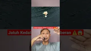 PEREMPUAN INI JATUH KEDALAM KOLAM COMBERAN 😱 #shorts #storytelling #shortvideo