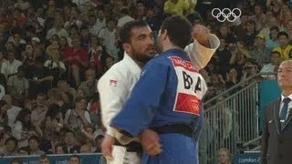 Iliadis (GRE) v Camilo (BRA) -- Men's -90kg Bronze Medal Bout -- London 2012 Olympics