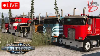 1.50 Convoy Night With Hell Creek Trucking - American Truck Simulator