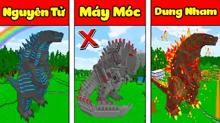 JAYGRAY THÍ NGHIỆM THÀNH CÔNG NHỮNG LOẠI GODZILLA PHIÊN BẢN SIÊU MẠNH TRONG MINECRAFT*GODZILLA ☢️🔋🌋