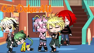 Cat Deku AU (bakuDeku? + bit of KiriKami)