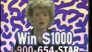 Be A Star hotline commercial