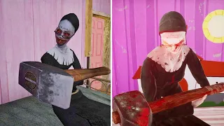 Evil Nun Vs Evil Nun The Broken Mask Final Balloon Escape Ending | New Latest Update