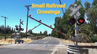 Small Railroad Crossings