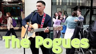 The Pogues (Dirty Old Town) - Brilliantly Performed as John Mahon Returns.