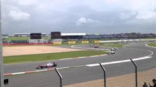 Silverstone 2012 - club corner end of first lap