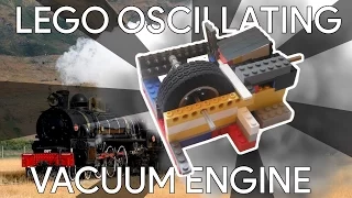 LEGO Oscillating Vacuum Engine- 6600 RPM+